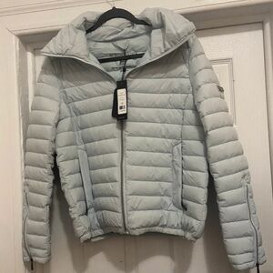 BCBGMaxAzria Light Blue Women's Puffer Jacket